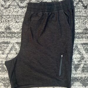 Men's FLX Black Athletic Shorts